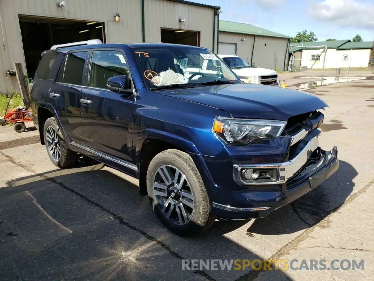 1 fotografías del automóvil dañado JTEBU5JR6L5770360 TOYOTA 4RUNNER 2020
