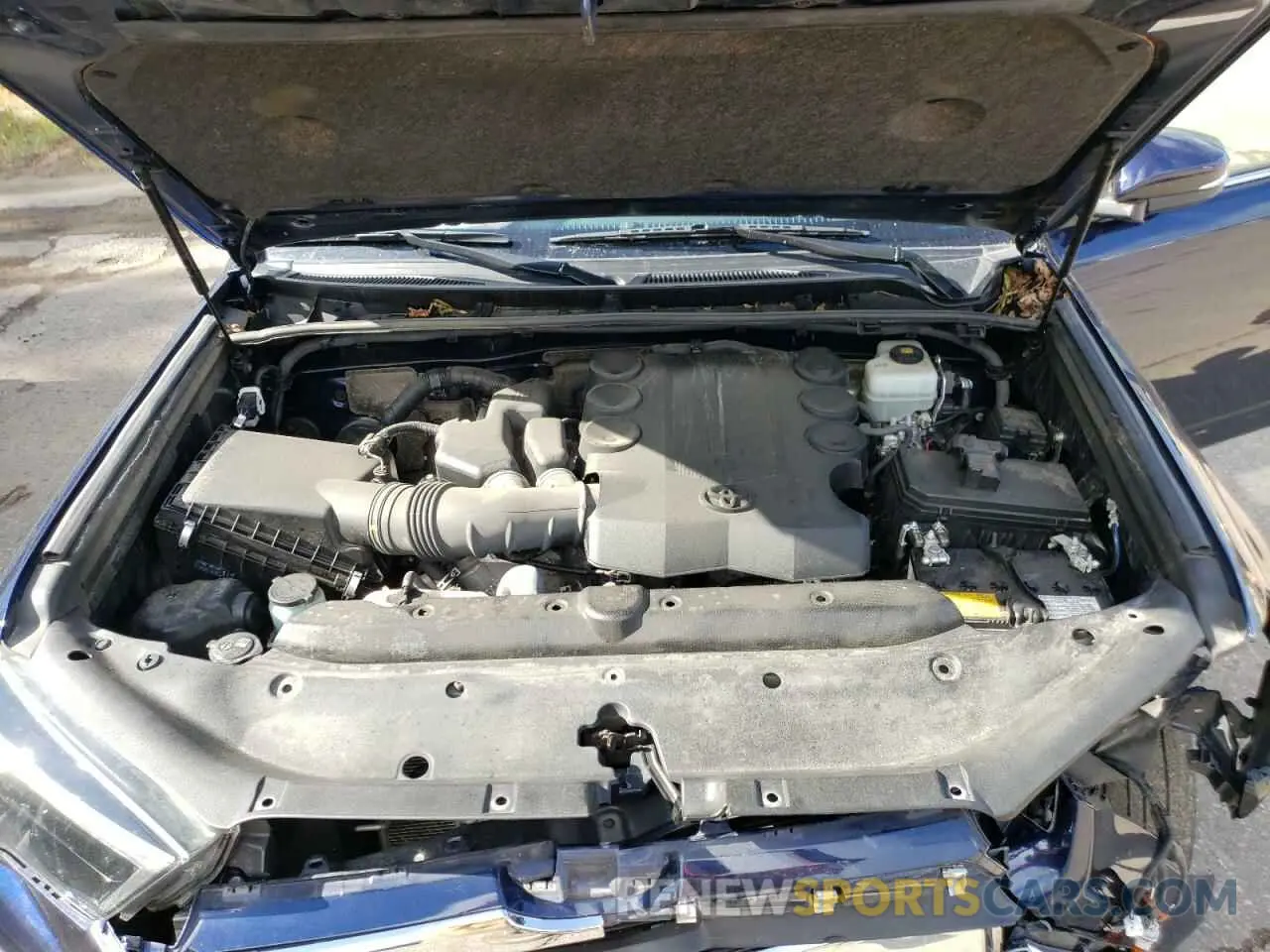 7 fotografías del automóvil dañado JTEBU5JR6L5770360 TOYOTA 4RUNNER 2020