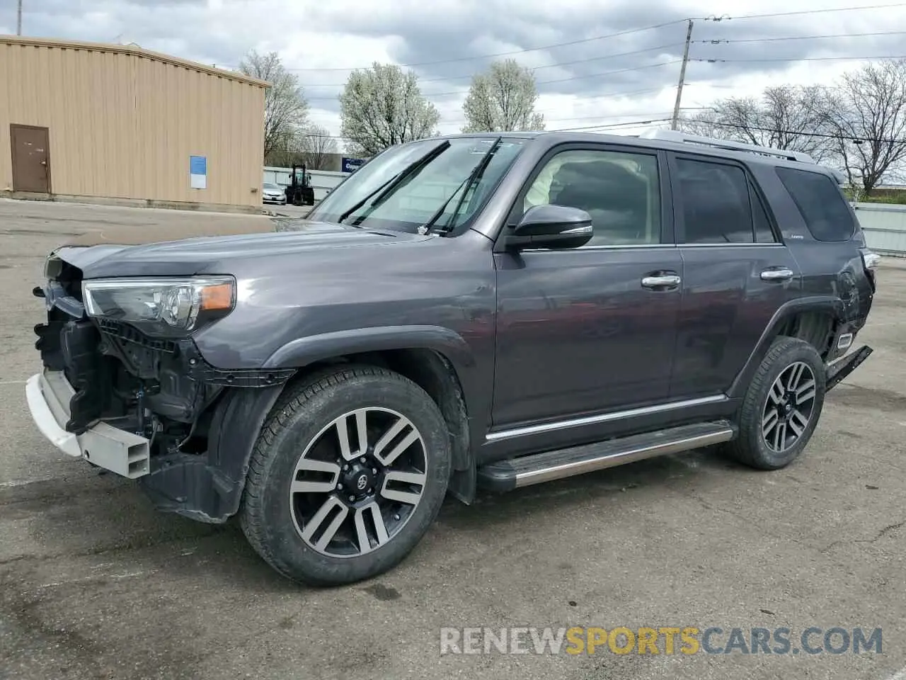 1 fotografías del automóvil dañado JTEBU5JR6L5775672 TOYOTA 4RUNNER 2020
