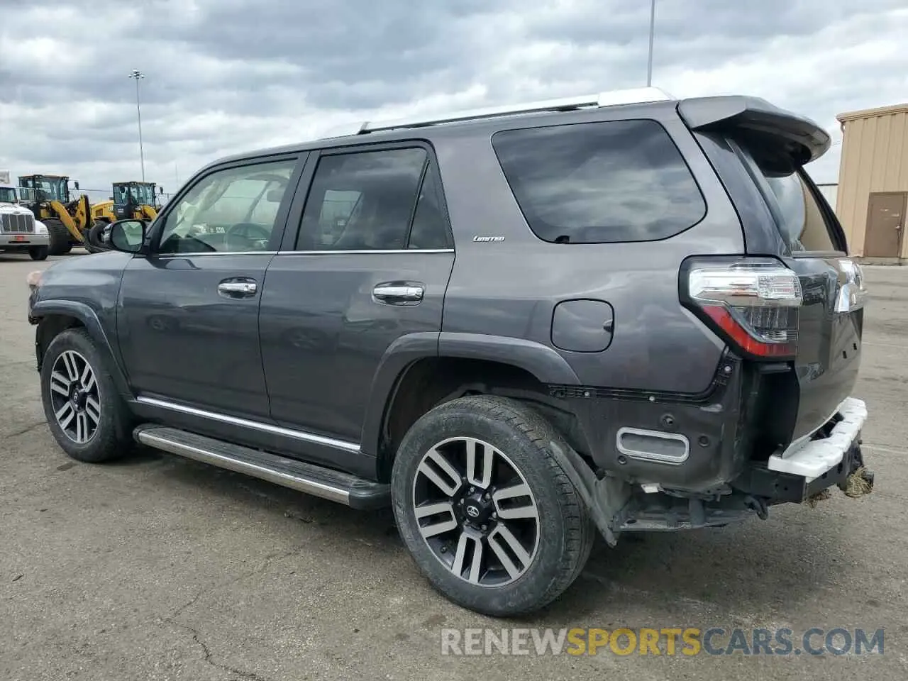 2 fotografías del automóvil dañado JTEBU5JR6L5775672 TOYOTA 4RUNNER 2020