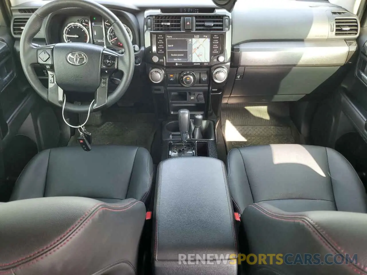 8 fotografías del automóvil dañado JTEBU5JR6L5790270 TOYOTA 4RUNNER 2020