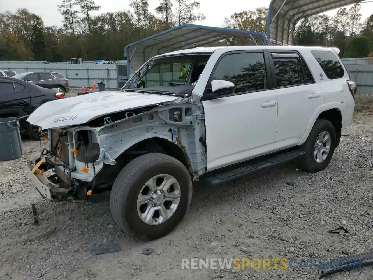 1 fotografías del automóvil dañado JTEBU5JR6L5802322 TOYOTA 4RUNNER 2020