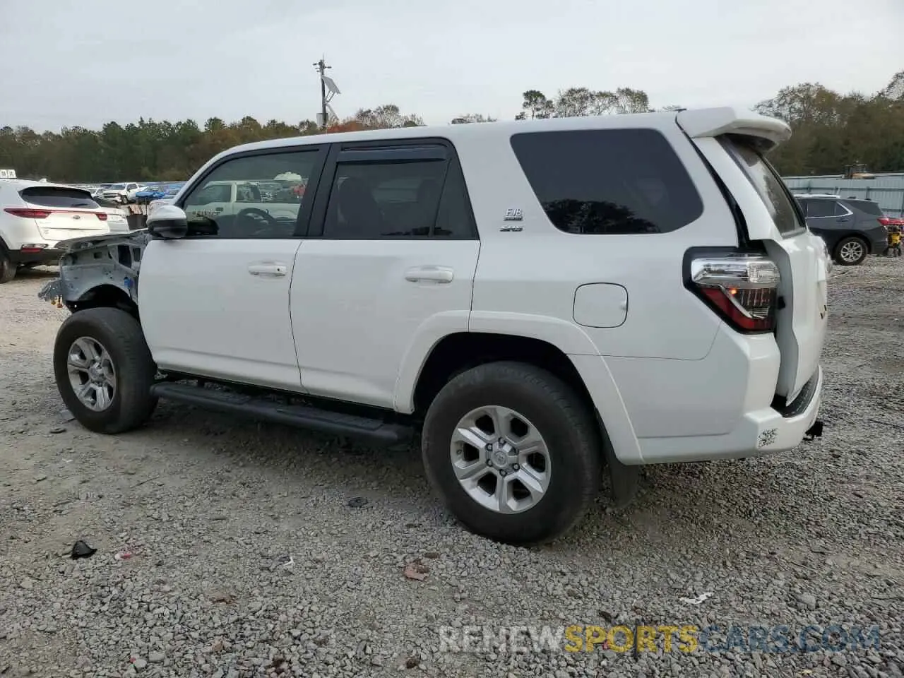 2 fotografías del automóvil dañado JTEBU5JR6L5802322 TOYOTA 4RUNNER 2020