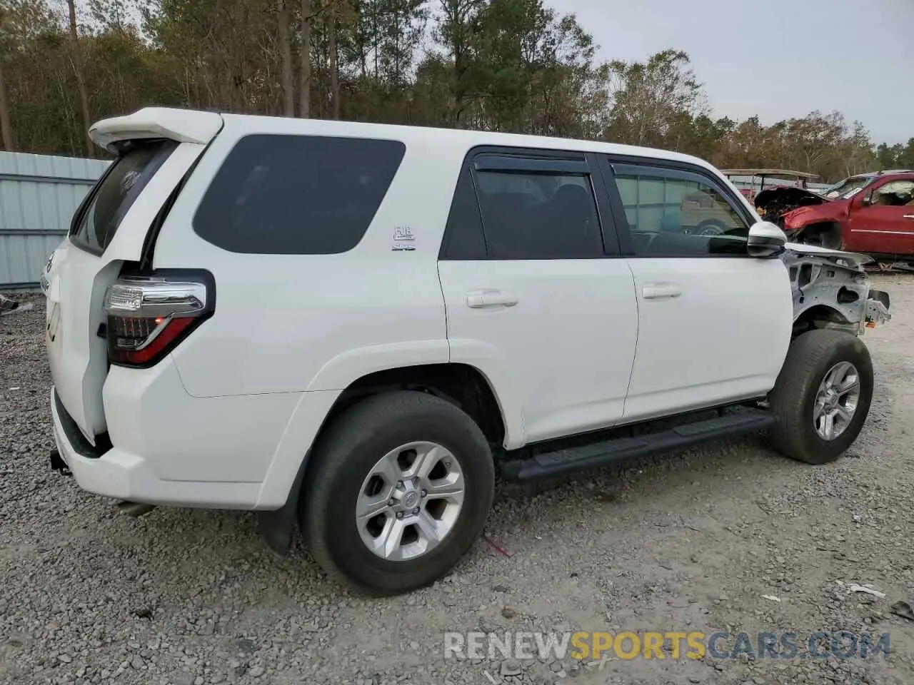 3 fotografías del automóvil dañado JTEBU5JR6L5802322 TOYOTA 4RUNNER 2020