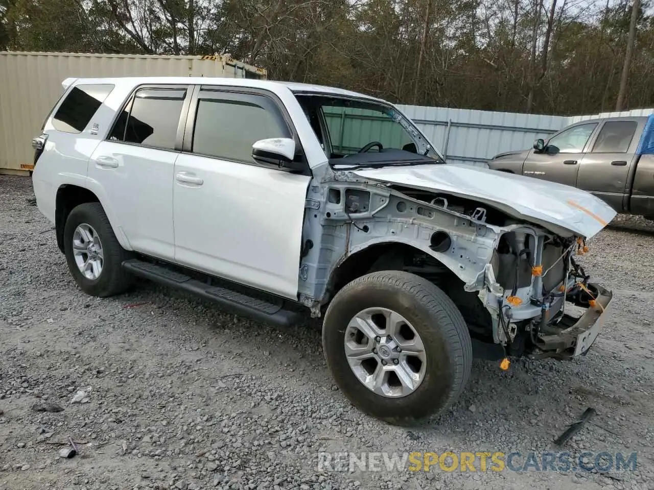 4 fotografías del automóvil dañado JTEBU5JR6L5802322 TOYOTA 4RUNNER 2020