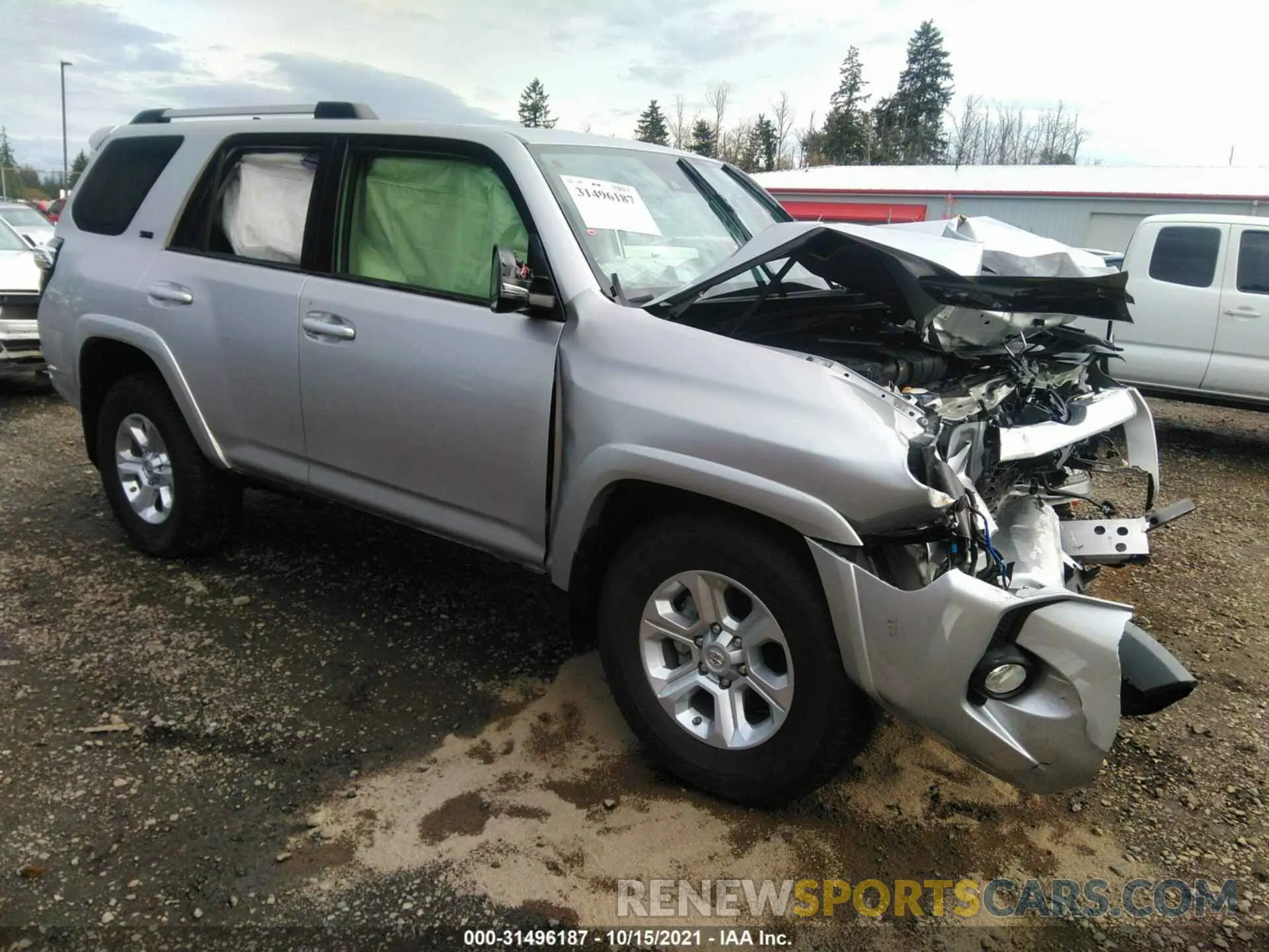 1 fotografías del automóvil dañado JTEBU5JR6L5802823 TOYOTA 4RUNNER 2020