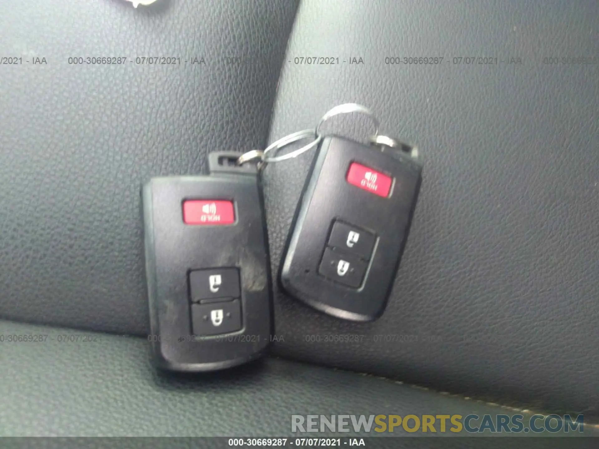 11 fotografías del automóvil dañado JTEBU5JR6L5802949 TOYOTA 4RUNNER 2020