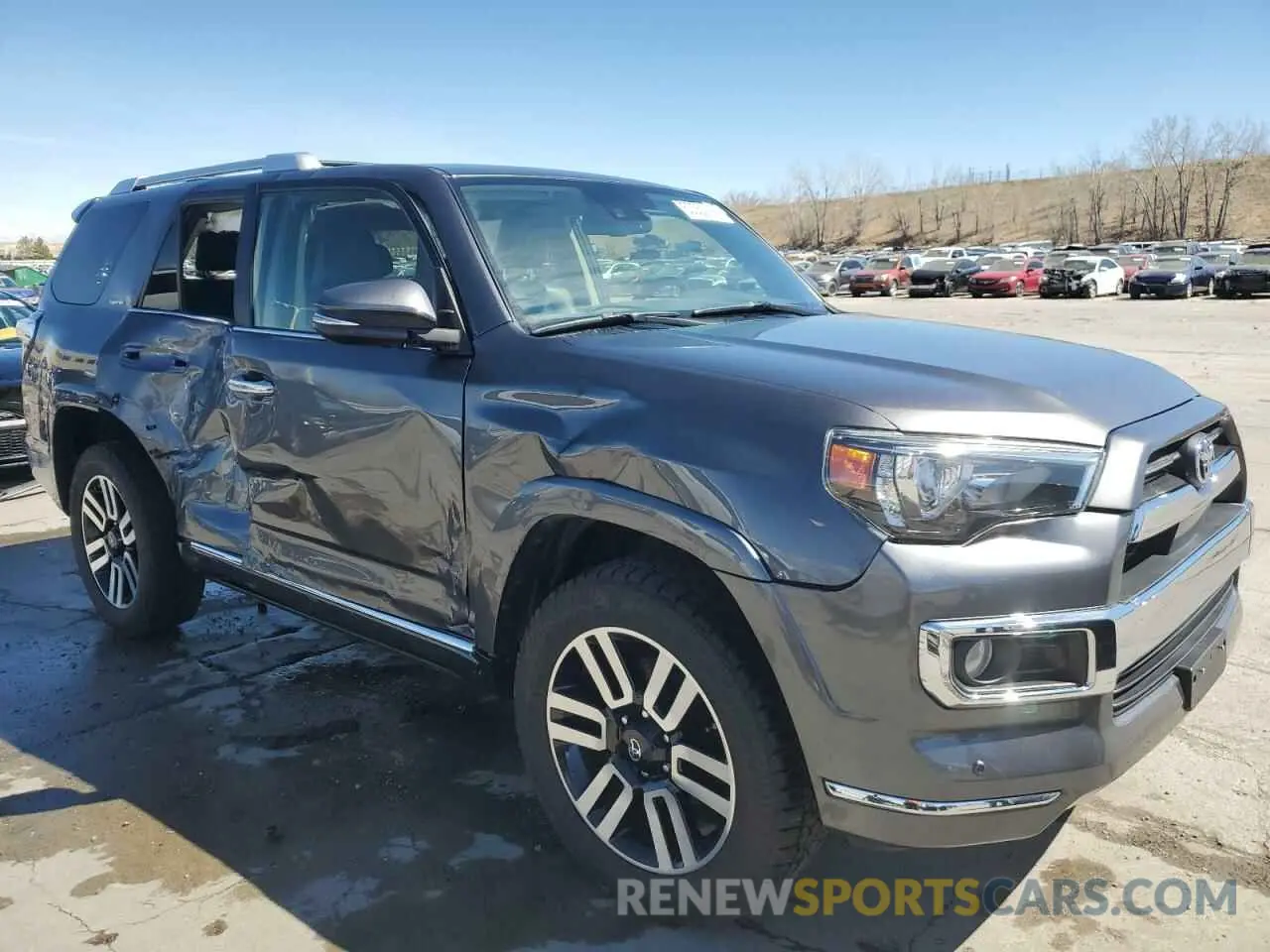 4 fotografías del automóvil dañado JTEBU5JR6L5815801 TOYOTA 4RUNNER 2020
