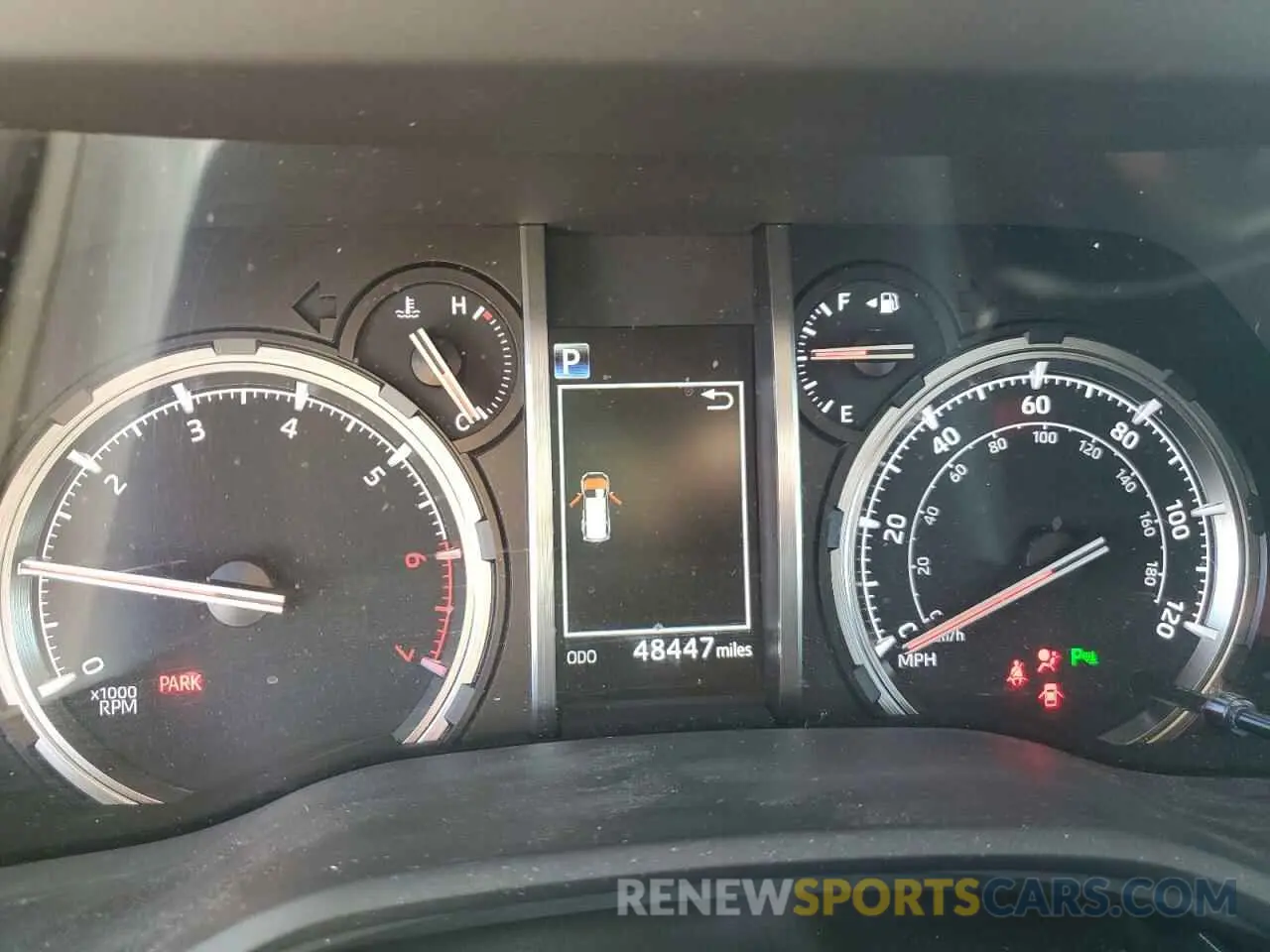 9 fotografías del automóvil dañado JTEBU5JR6L5815801 TOYOTA 4RUNNER 2020
