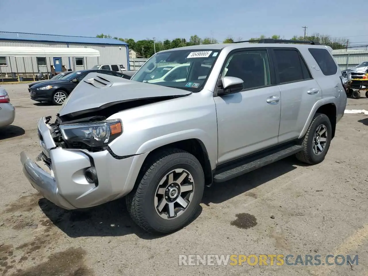 1 fotografías del automóvil dañado JTEBU5JR6L5820044 TOYOTA 4RUNNER 2020
