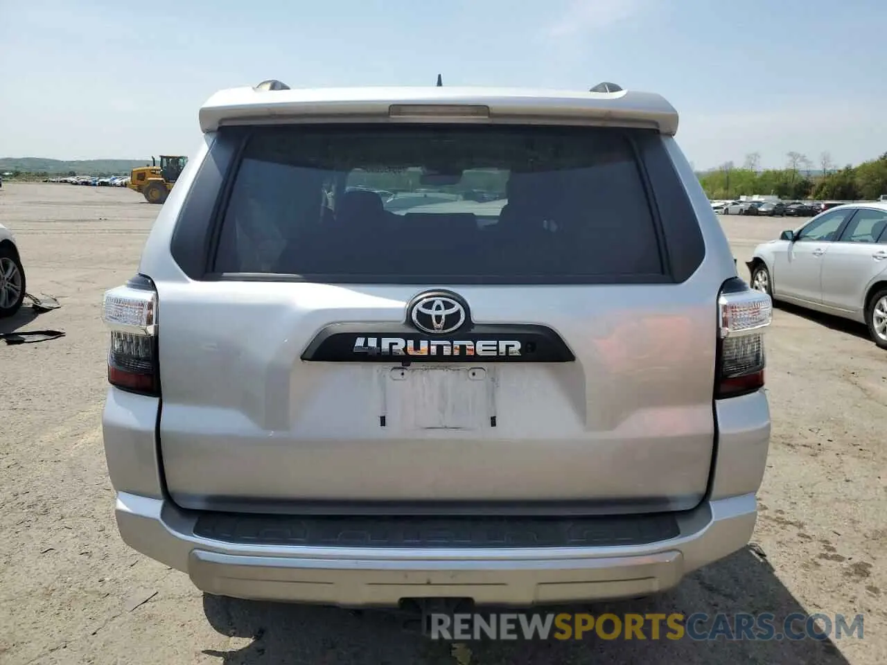 6 fotografías del automóvil dañado JTEBU5JR6L5820044 TOYOTA 4RUNNER 2020