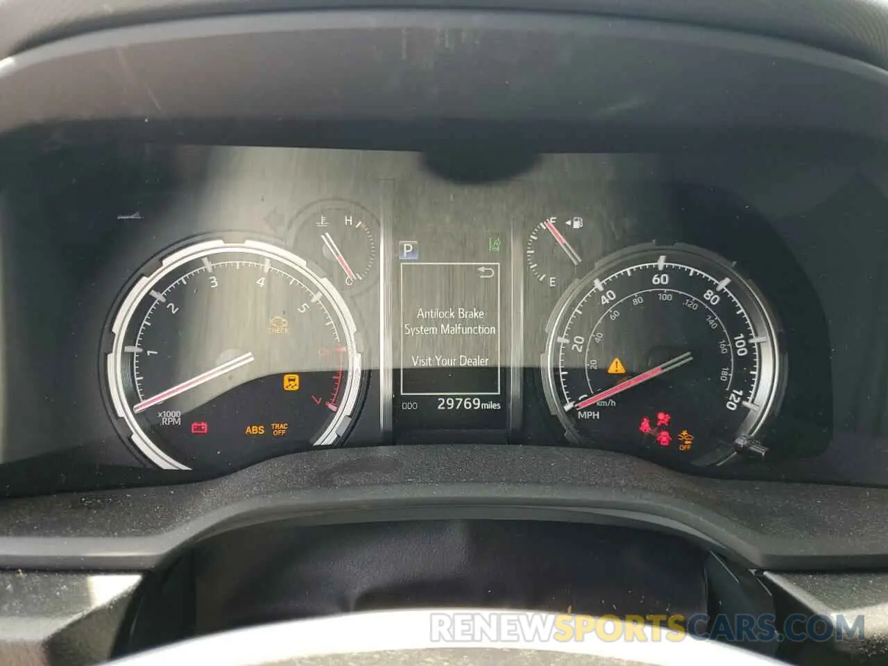 9 fotografías del automóvil dañado JTEBU5JR6L5820044 TOYOTA 4RUNNER 2020