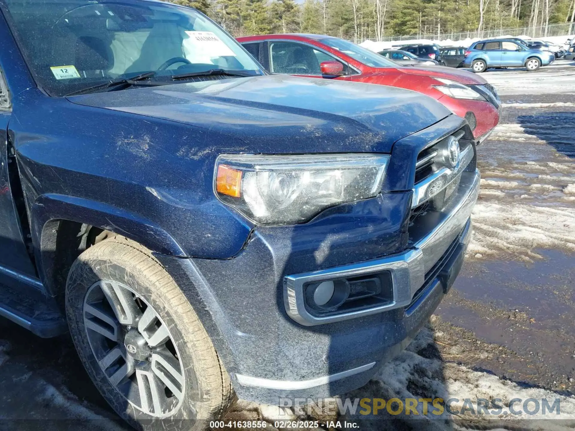 12 fotografías del automóvil dañado JTEBU5JR6L5831058 TOYOTA 4RUNNER 2020