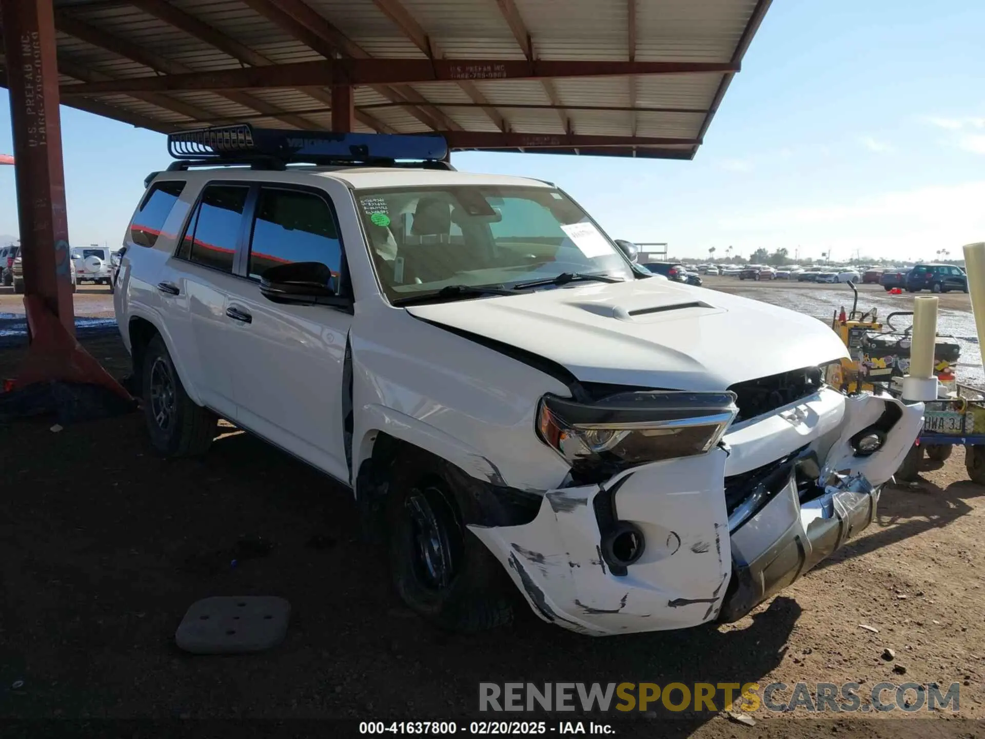 1 fotografías del automóvil dañado JTEBU5JR6L5832422 TOYOTA 4RUNNER 2020