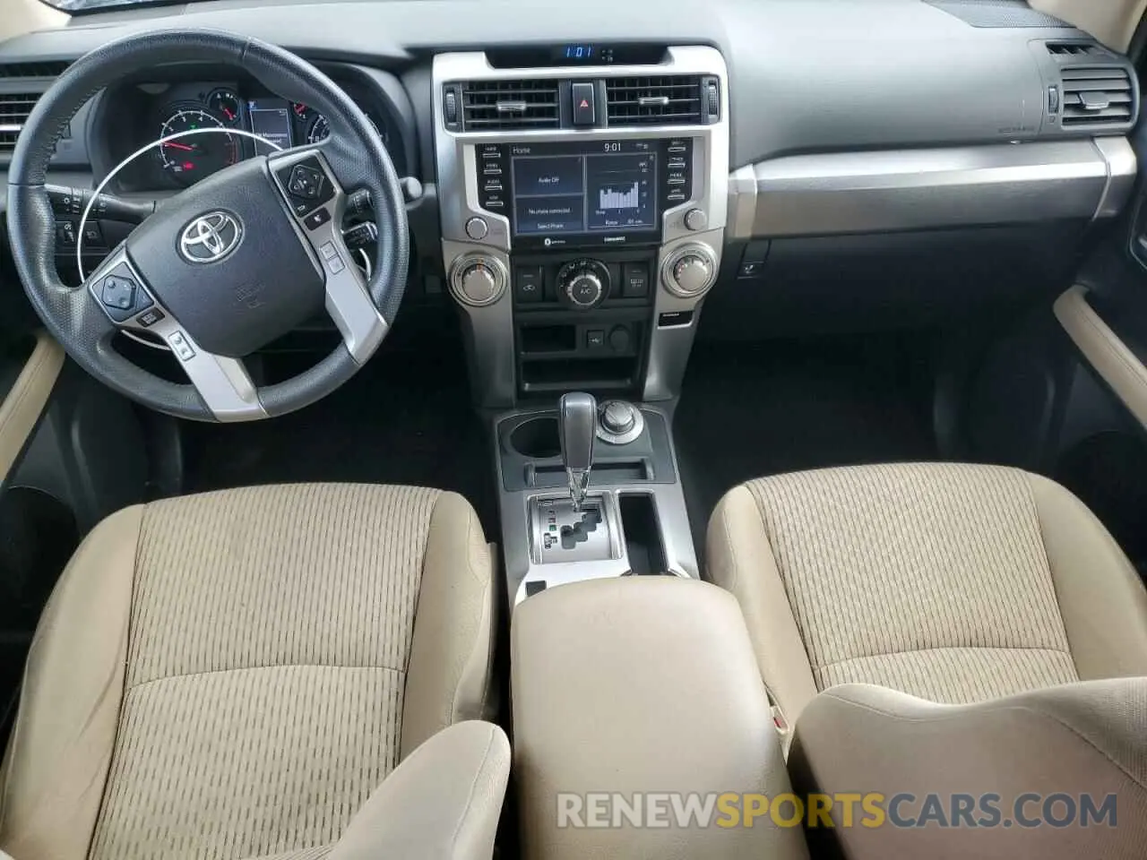 8 fotografías del automóvil dañado JTEBU5JR7L5744897 TOYOTA 4RUNNER 2020
