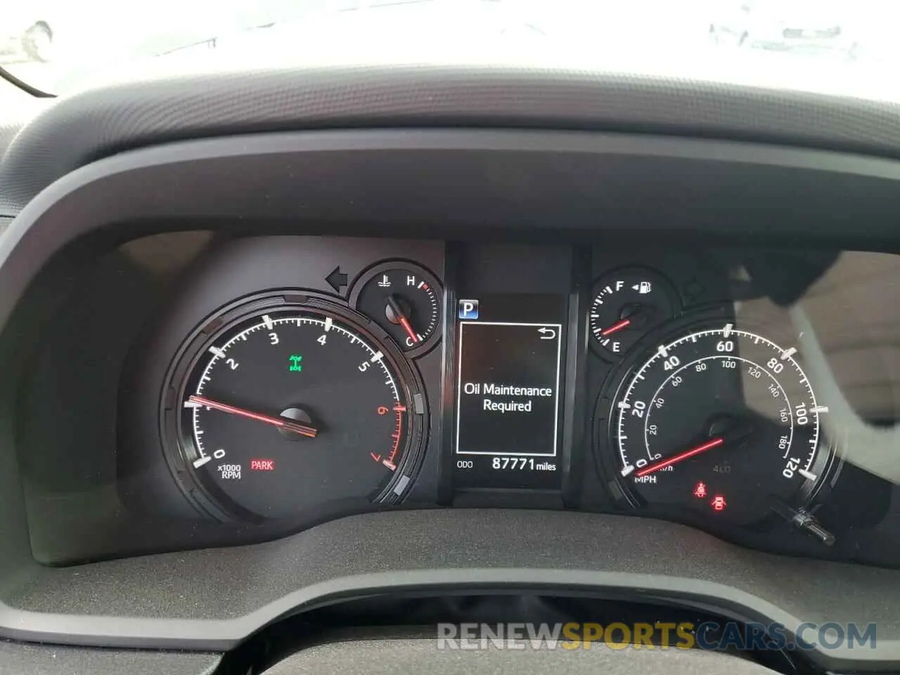 9 fotografías del automóvil dañado JTEBU5JR7L5744897 TOYOTA 4RUNNER 2020