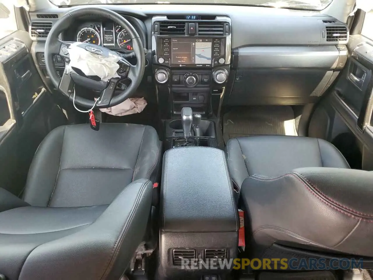 8 fotografías del automóvil dañado JTEBU5JR7L5773767 TOYOTA 4RUNNER 2020