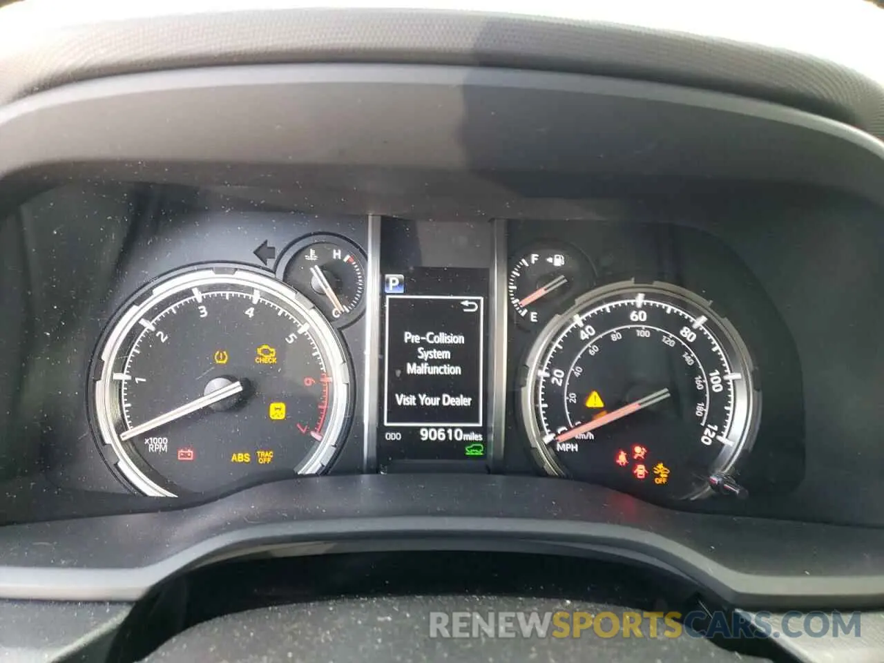 9 fotografías del automóvil dañado JTEBU5JR7L5773767 TOYOTA 4RUNNER 2020
