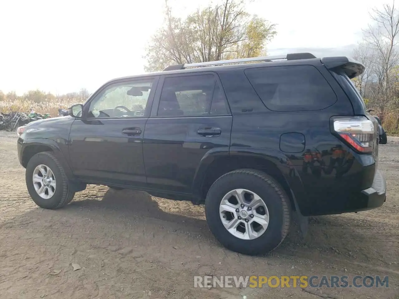 2 fotografías del automóvil dañado JTEBU5JR7L5774434 TOYOTA 4RUNNER 2020