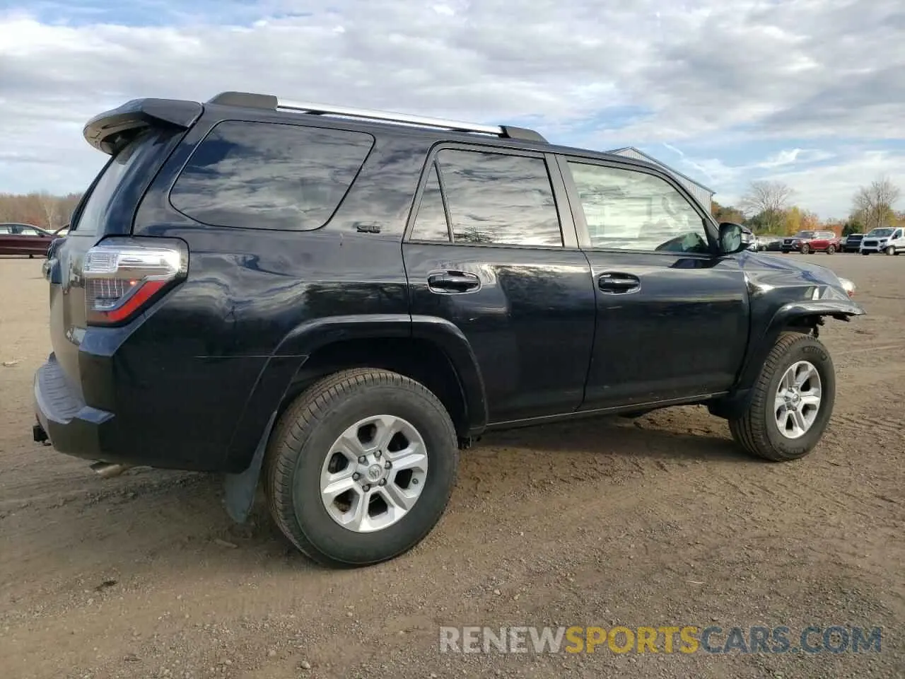 3 fotografías del automóvil dañado JTEBU5JR7L5774434 TOYOTA 4RUNNER 2020