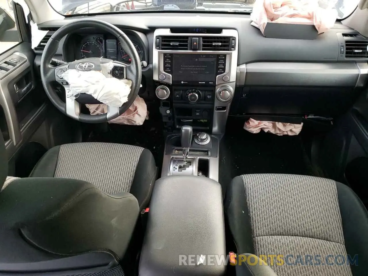 8 fotografías del automóvil dañado JTEBU5JR7L5774434 TOYOTA 4RUNNER 2020