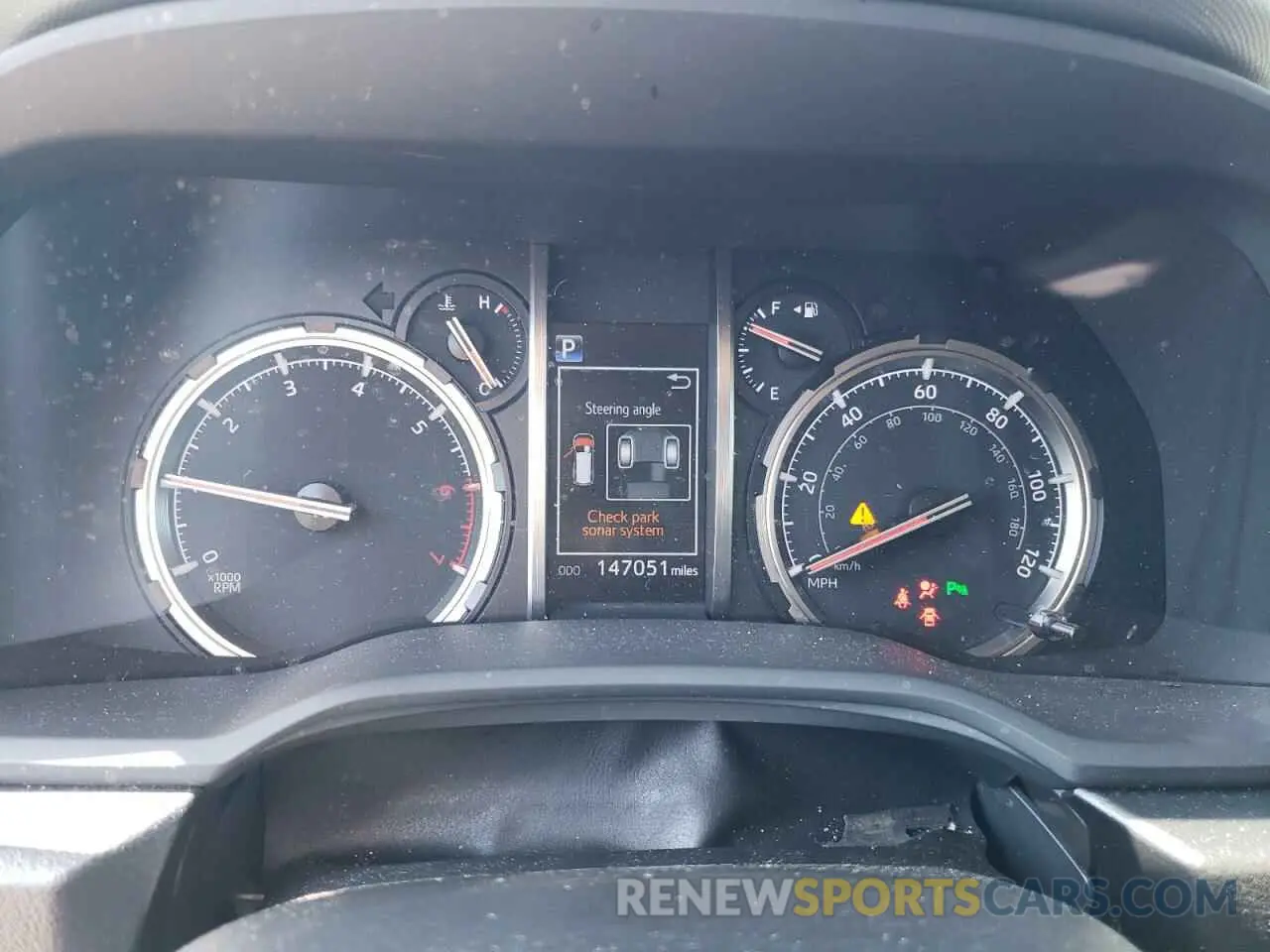 9 fotografías del automóvil dañado JTEBU5JR7L5776698 TOYOTA 4RUNNER 2020