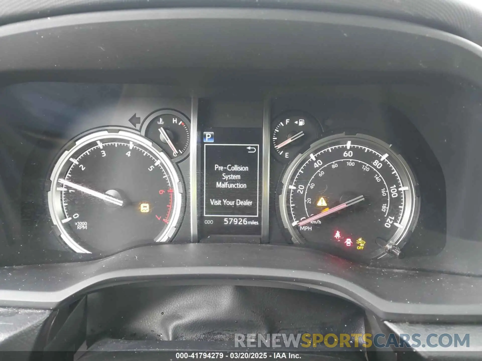7 fotografías del automóvil dañado JTEBU5JR7L5778872 TOYOTA 4RUNNER 2020