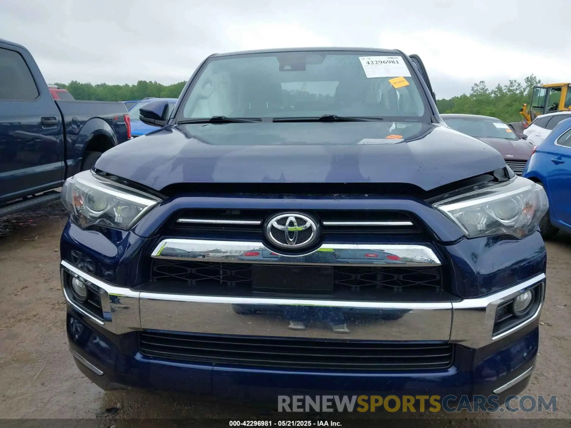 12 fotografías del automóvil dañado JTEBU5JR7L5789838 TOYOTA 4RUNNER 2020