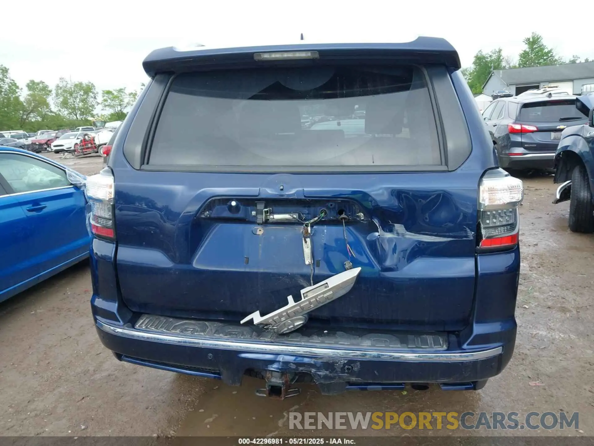 17 fotografías del automóvil dañado JTEBU5JR7L5789838 TOYOTA 4RUNNER 2020