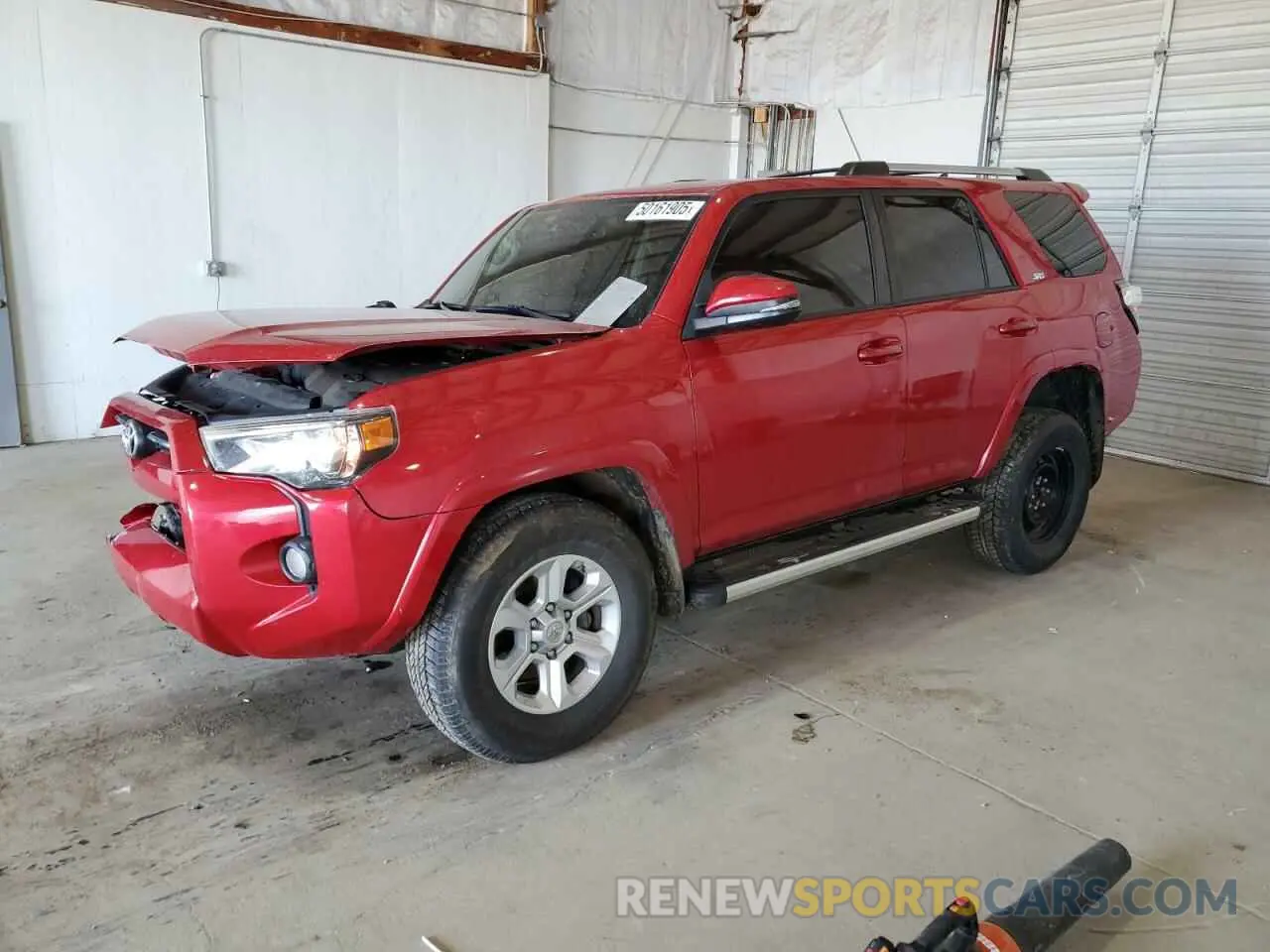 1 fotografías del automóvil dañado JTEBU5JR7L5805777 TOYOTA 4RUNNER 2020