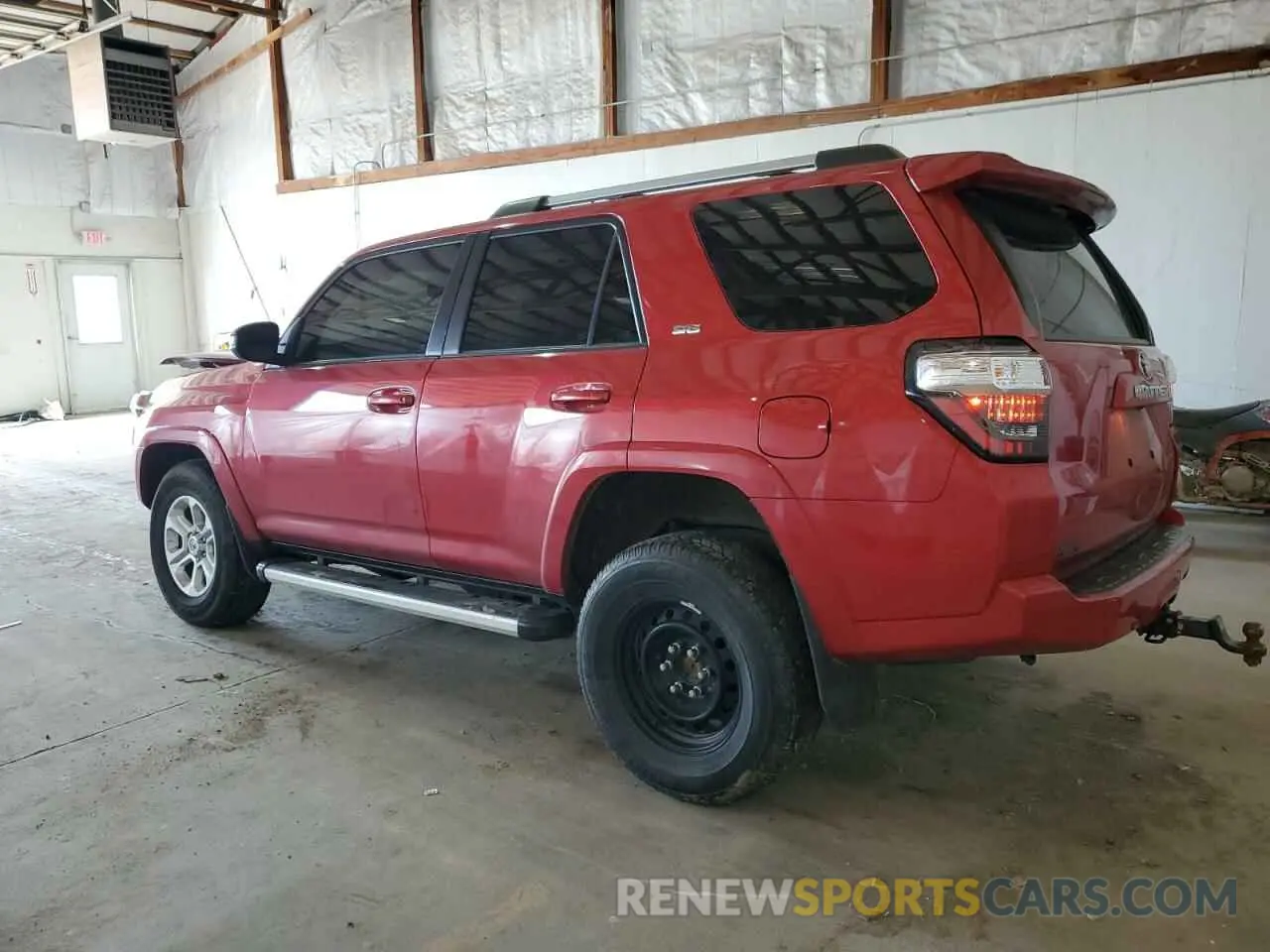 2 fotografías del automóvil dañado JTEBU5JR7L5805777 TOYOTA 4RUNNER 2020