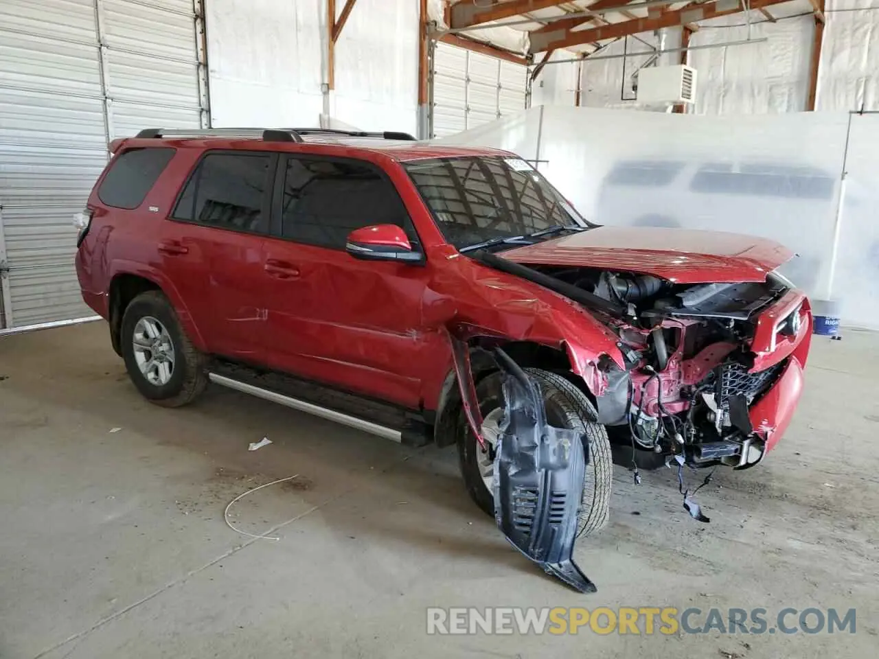 4 fotografías del automóvil dañado JTEBU5JR7L5805777 TOYOTA 4RUNNER 2020
