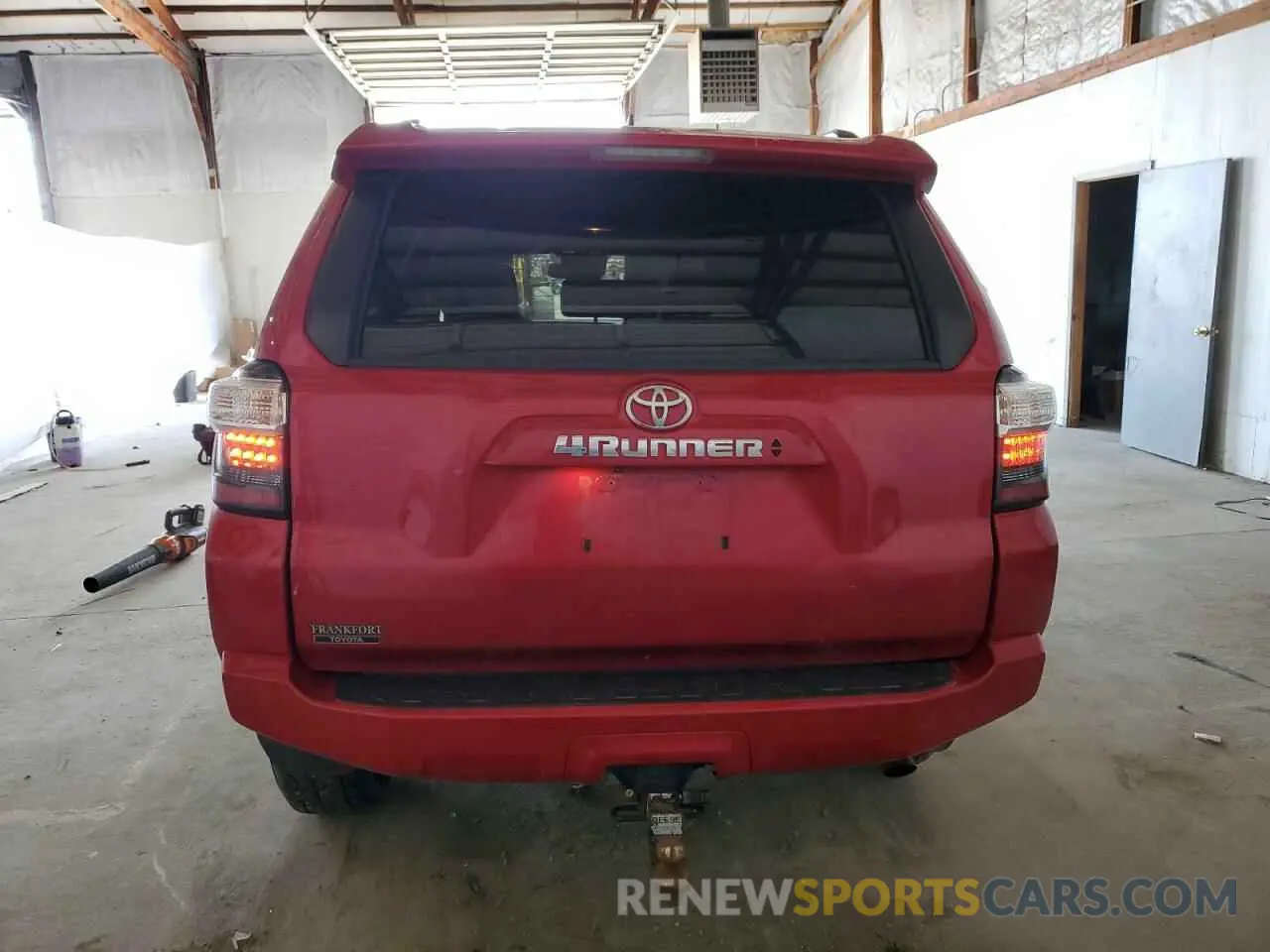6 fotografías del automóvil dañado JTEBU5JR7L5805777 TOYOTA 4RUNNER 2020