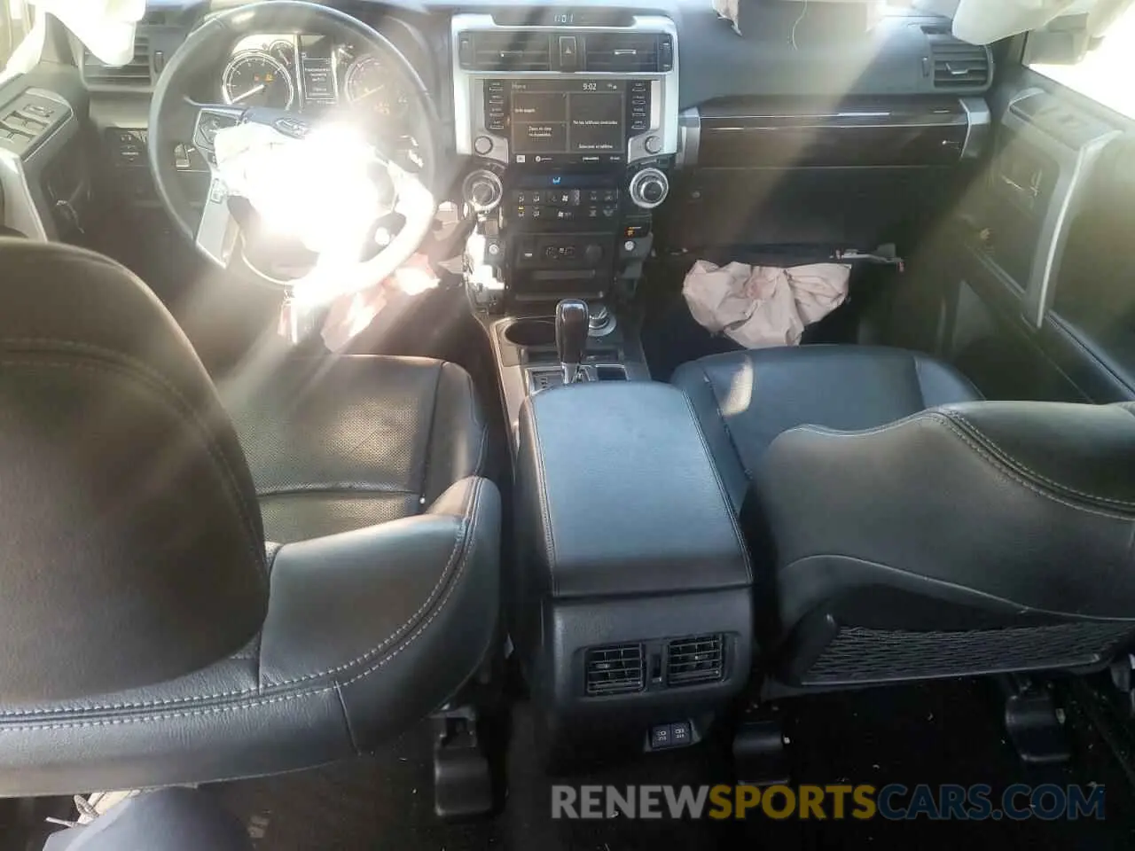 8 fotografías del automóvil dañado JTEBU5JR8L5737523 TOYOTA 4RUNNER 2020