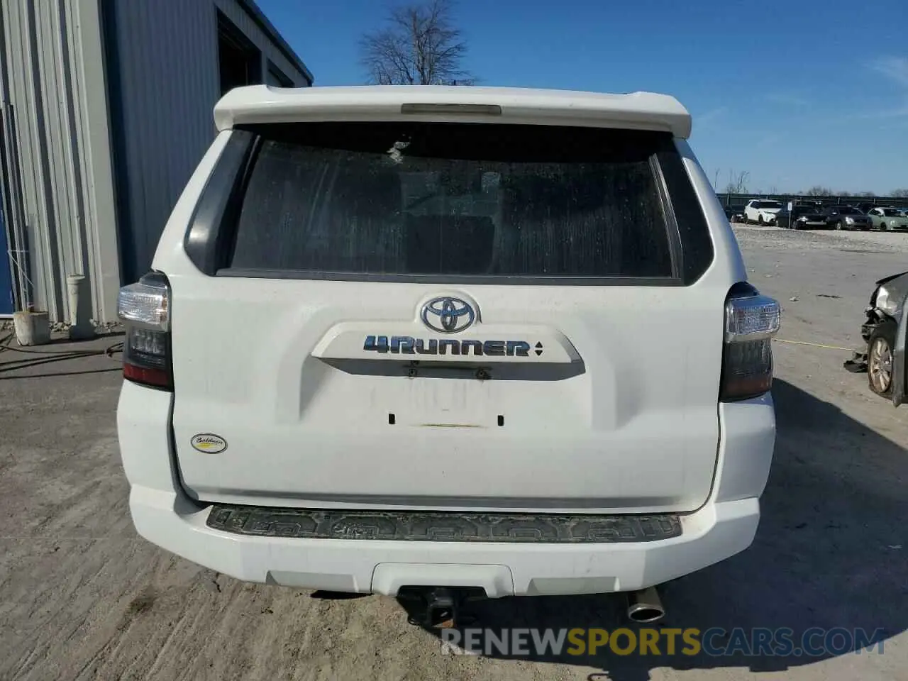 6 fotografías del automóvil dañado JTEBU5JR8L5750417 TOYOTA 4RUNNER 2020