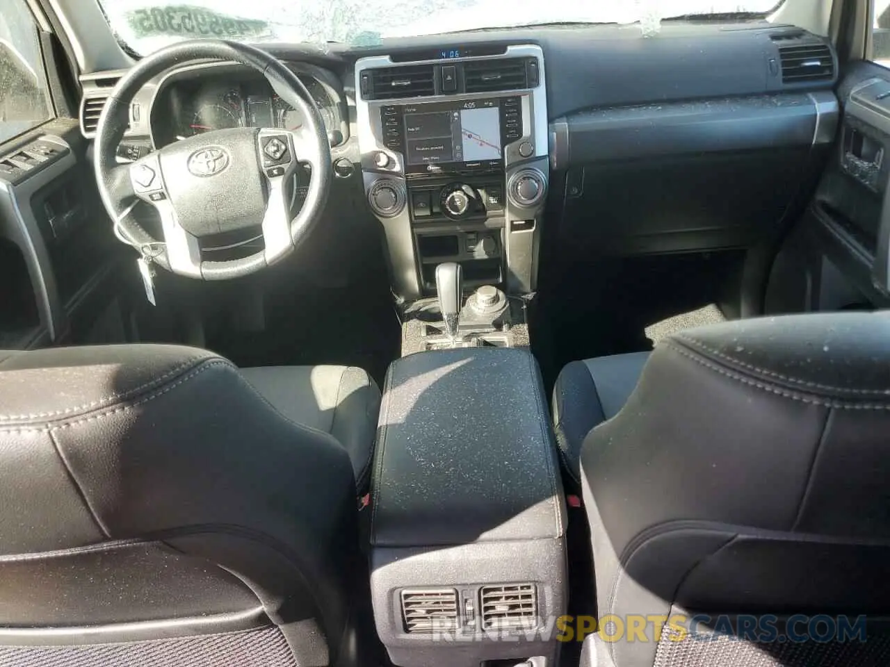 8 fotografías del automóvil dañado JTEBU5JR8L5750417 TOYOTA 4RUNNER 2020