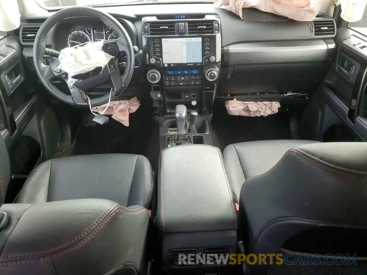 8 fotografías del automóvil dañado JTEBU5JR8L5803066 TOYOTA 4RUNNER 2020