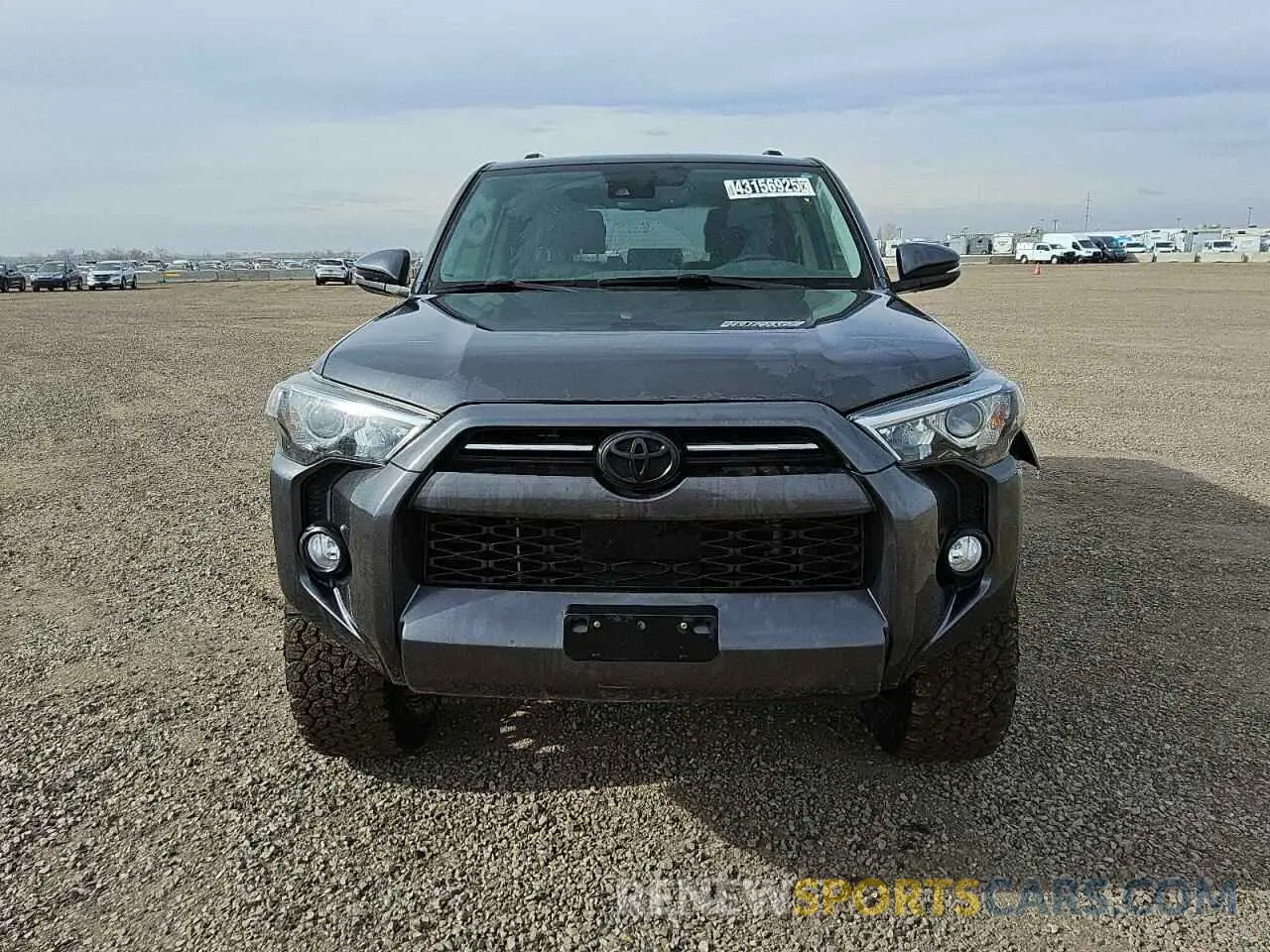 5 fotografías del automóvil dañado JTEBU5JR8L5831112 TOYOTA 4RUNNER 2020