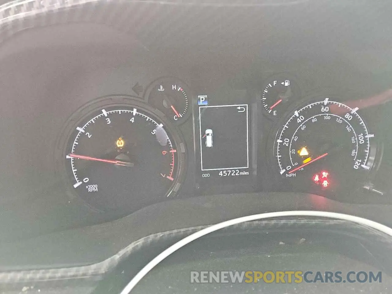 9 fotografías del automóvil dañado JTEBU5JR8L5831112 TOYOTA 4RUNNER 2020