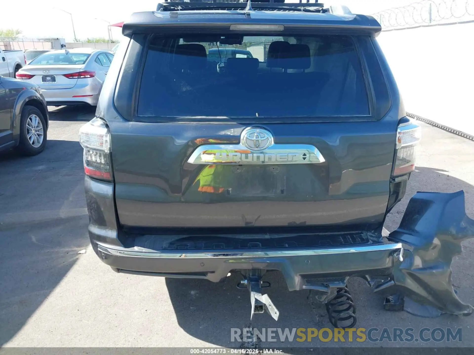 6 fotografías del automóvil dañado JTEBU5JR8L5837301 TOYOTA 4RUNNER 2020