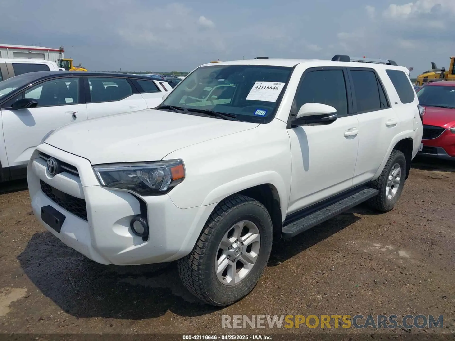 2 fotografías del automóvil dañado JTEBU5JR9L5738969 TOYOTA 4RUNNER 2020