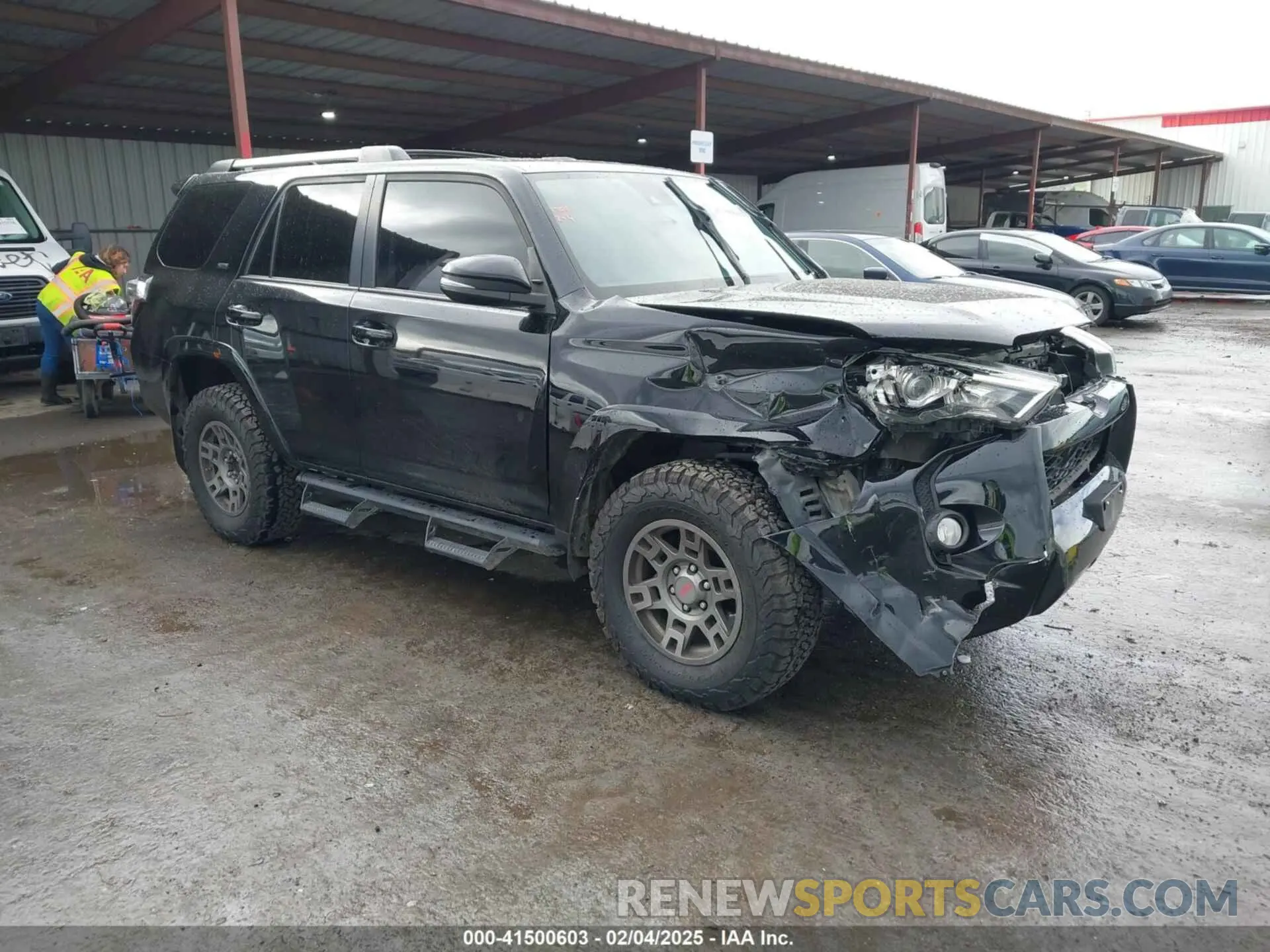1 fotografías del automóvil dañado JTEBU5JR9L5745422 TOYOTA 4RUNNER 2020