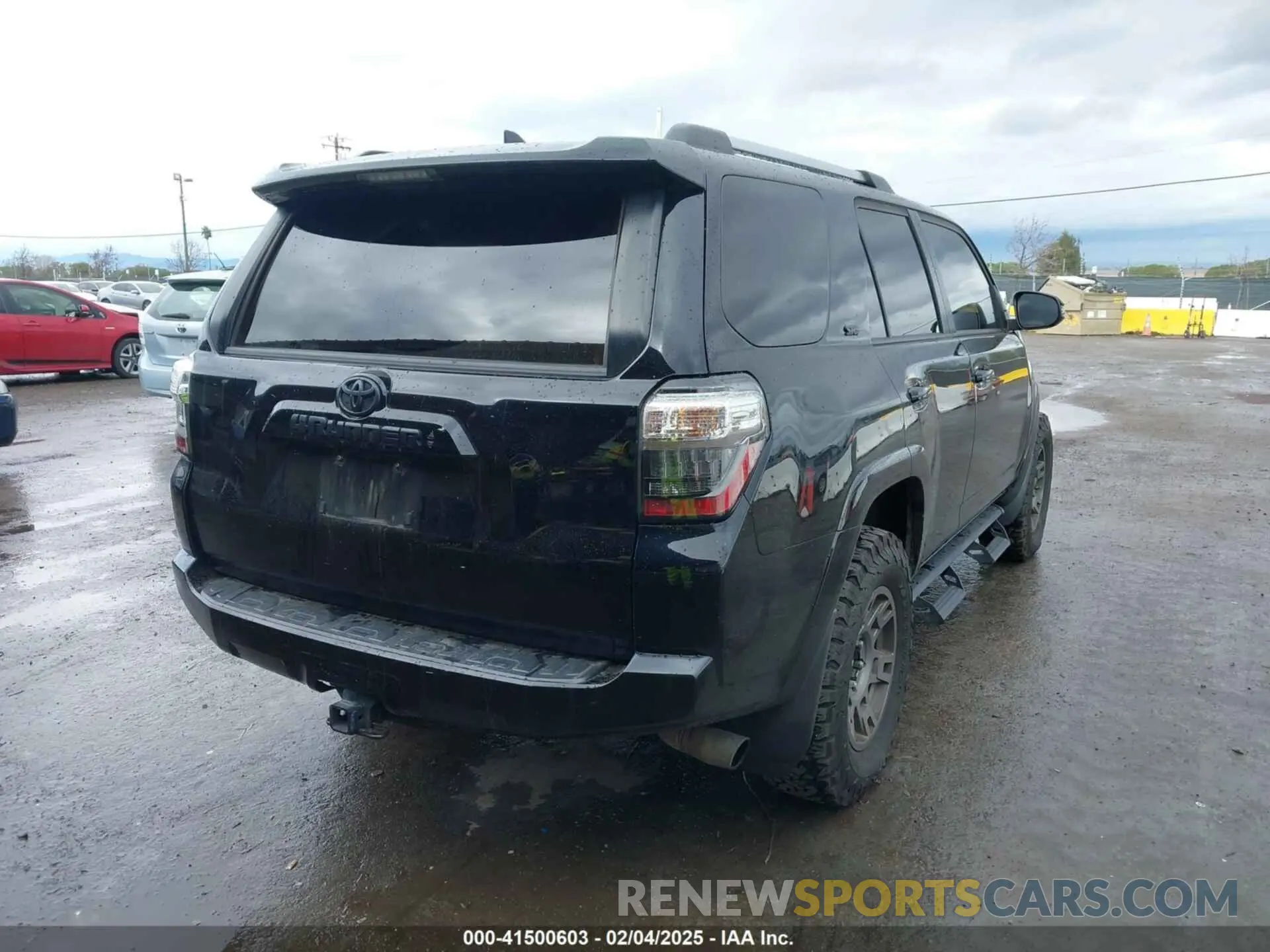 4 fotografías del automóvil dañado JTEBU5JR9L5745422 TOYOTA 4RUNNER 2020