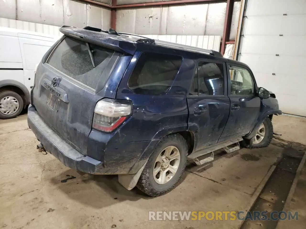 3 fotografías del automóvil dañado JTEBU5JR9L5751365 TOYOTA 4RUNNER 2020