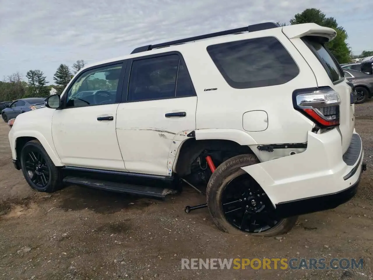 2 fotografías del automóvil dañado JTEBU5JR9L5768523 TOYOTA 4RUNNER 2020
