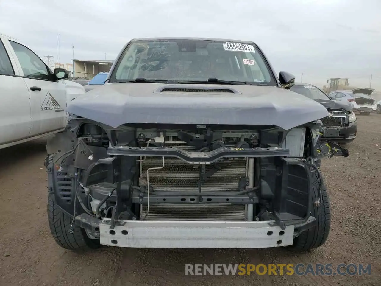 5 fotografías del automóvil dañado JTEBU5JR9L5776797 TOYOTA 4RUNNER 2020