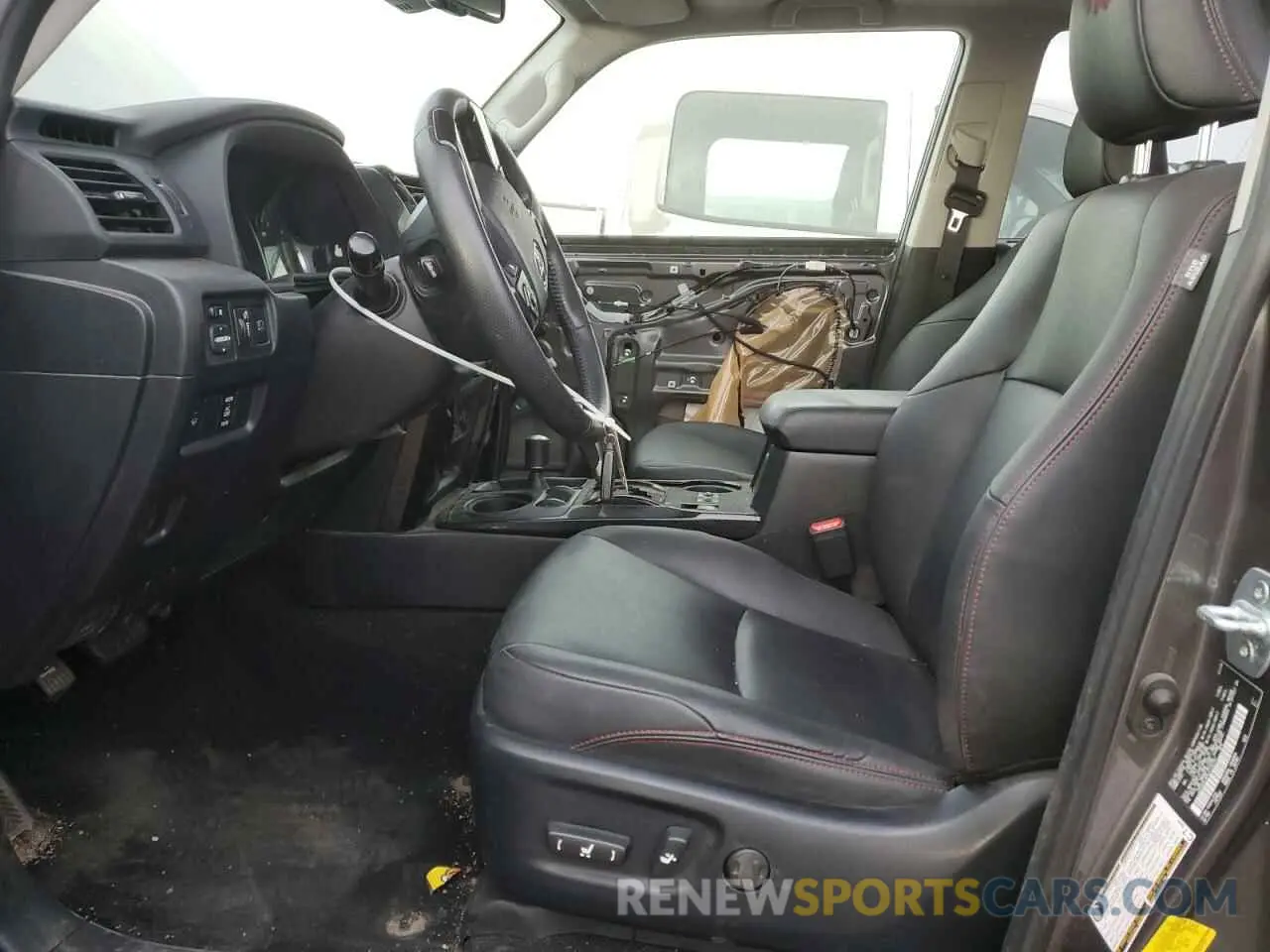 7 fotografías del automóvil dañado JTEBU5JR9L5776797 TOYOTA 4RUNNER 2020