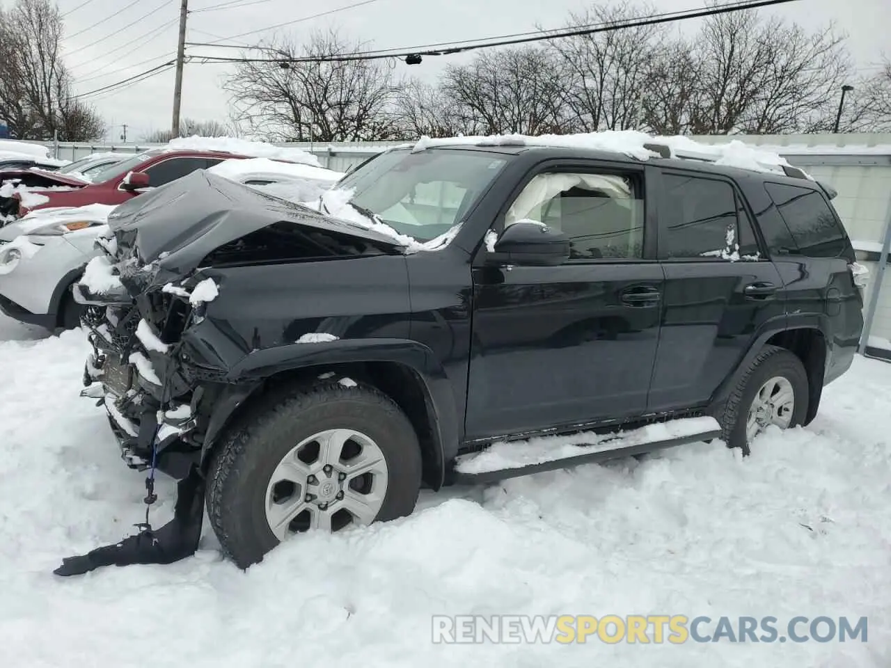 1 fotografías del automóvil dañado JTEBU5JR9L5782874 TOYOTA 4RUNNER 2020