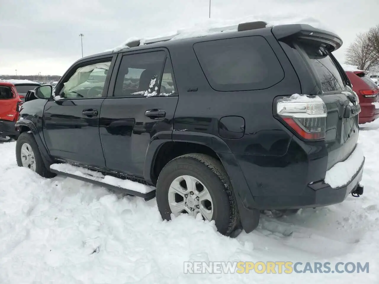 2 fotografías del automóvil dañado JTEBU5JR9L5782874 TOYOTA 4RUNNER 2020
