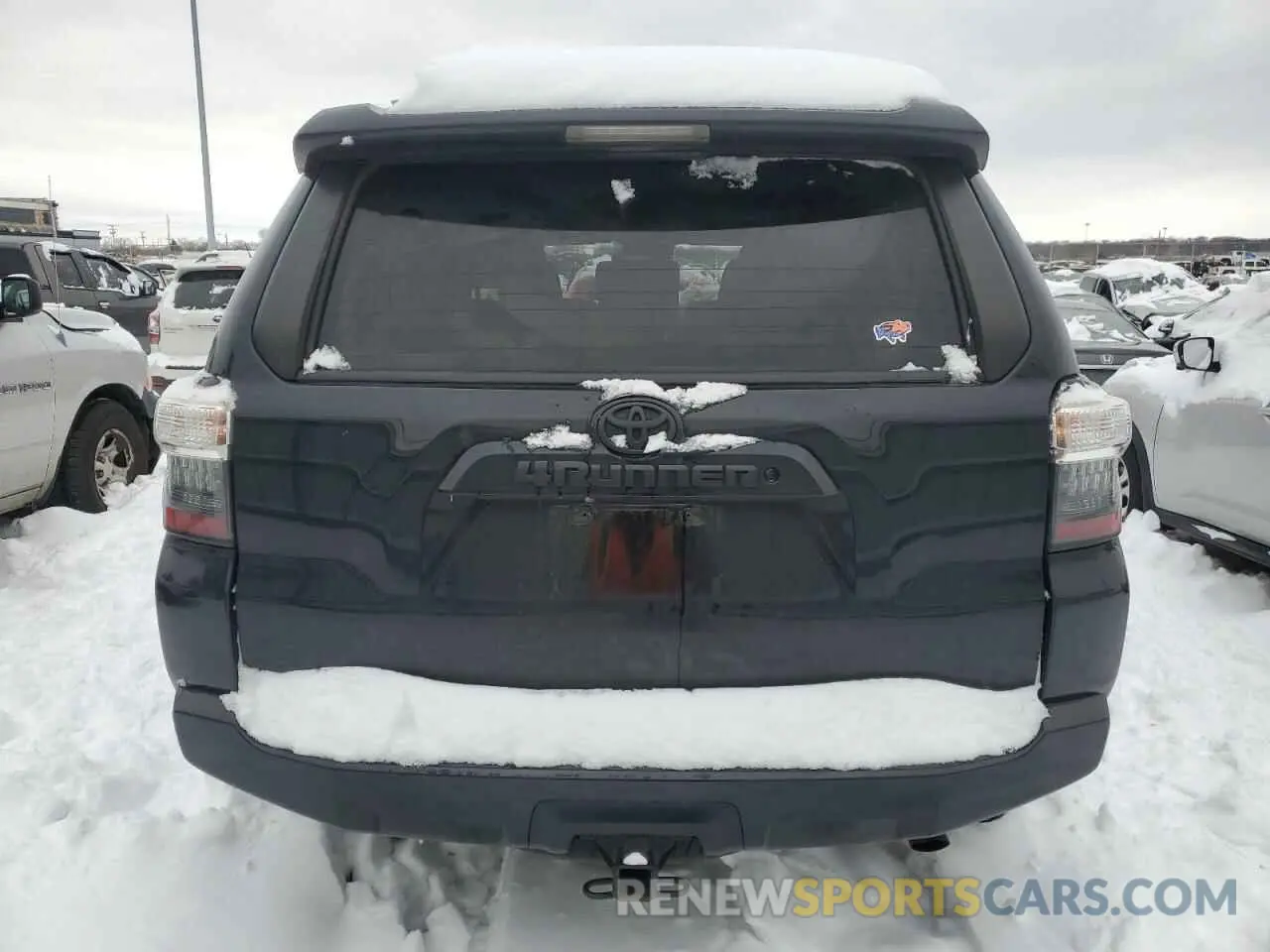 6 fotografías del automóvil dañado JTEBU5JR9L5782874 TOYOTA 4RUNNER 2020